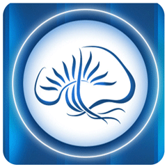 stylized brain image